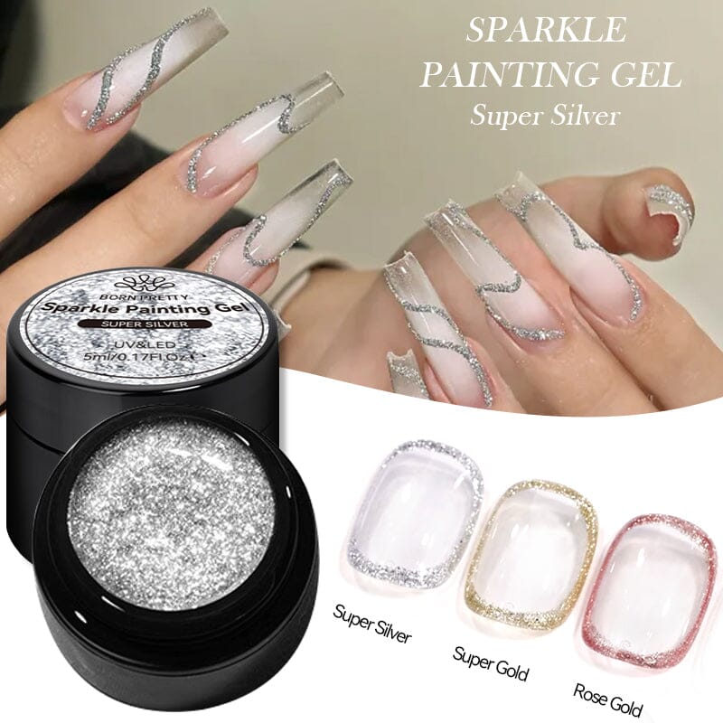 Sparkle Painting Gel 5ml Gel Nail Polish BORN PRETTY 