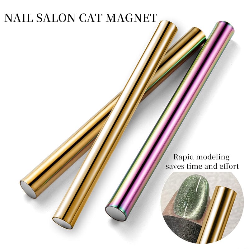 Gold Colorful Cat Magnetic Stick 15cm Tools & Accessories No Brand 