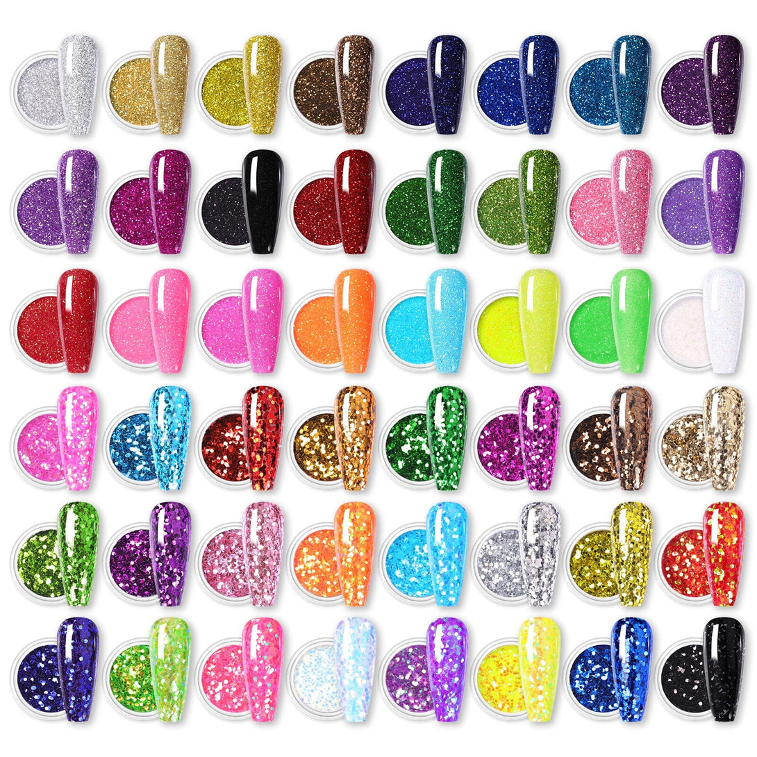 48 Colors Nail Glitter Sequins Set Kits & Bundles BORN PRETTY 