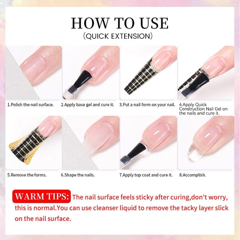 Nude Quick Construction Nail Gel QC16 10ml Gel Nail Polish BORN PRETTY 