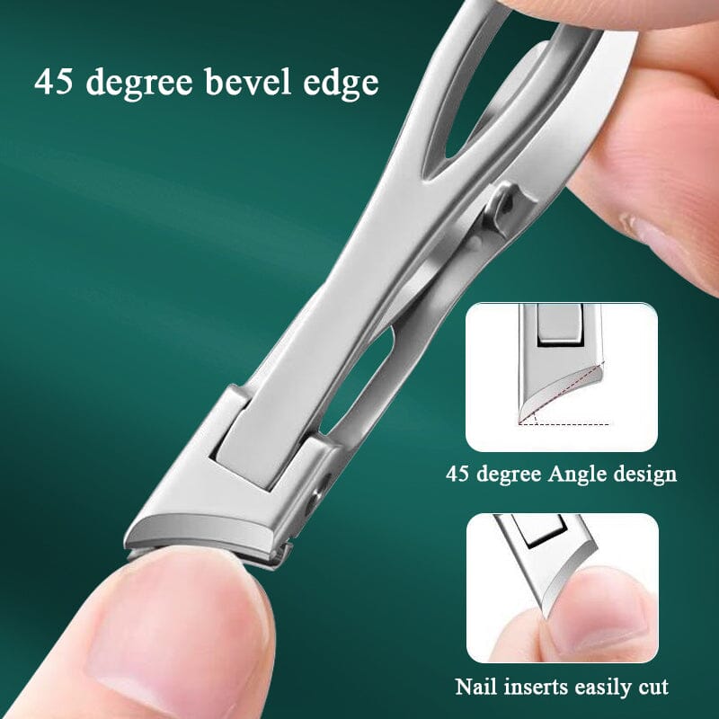 Curved Edge Nail Clippers + Glass Nail File Nail Tools BORN PRETTY 