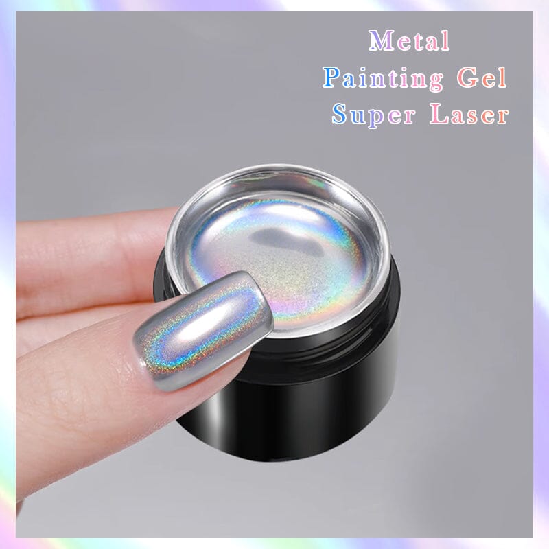 Metal Painting Gel Super Laser 5ml Gel Nail Polish BORN PRETTY 