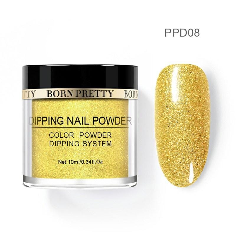 Pearlescent Dipping Nail Powder 10ml Nail Powder BORN PRETTY PPD08 