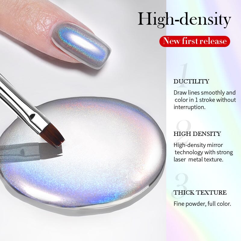 Metal Painting Gel Super Laser 5ml Gel Nail Polish BORN PRETTY 