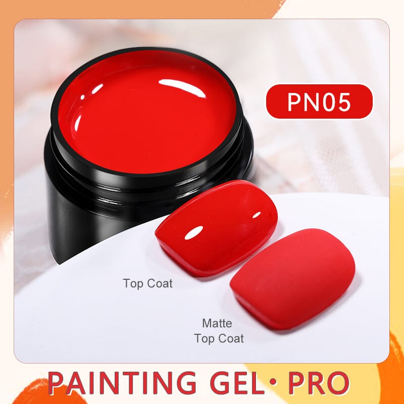 PRO Painting Nail Gel 5ml Gel Nail Polish BORN PRETTY Red 