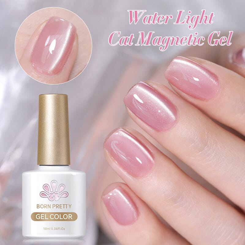 6 Colors Water Light Cat Magnetic Gel Polish Set 10ml Gel Nail Polish BORN PRETTY 