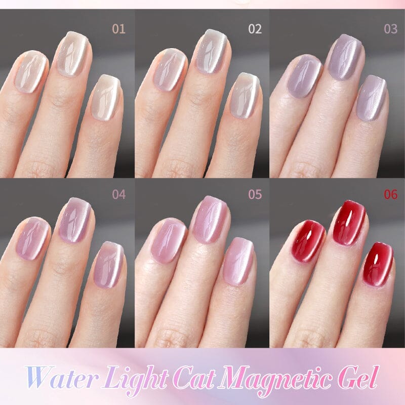 Water Light Cat Magnetic Gel WL01 10ml Gel Nail Polish BORN PRETTY 