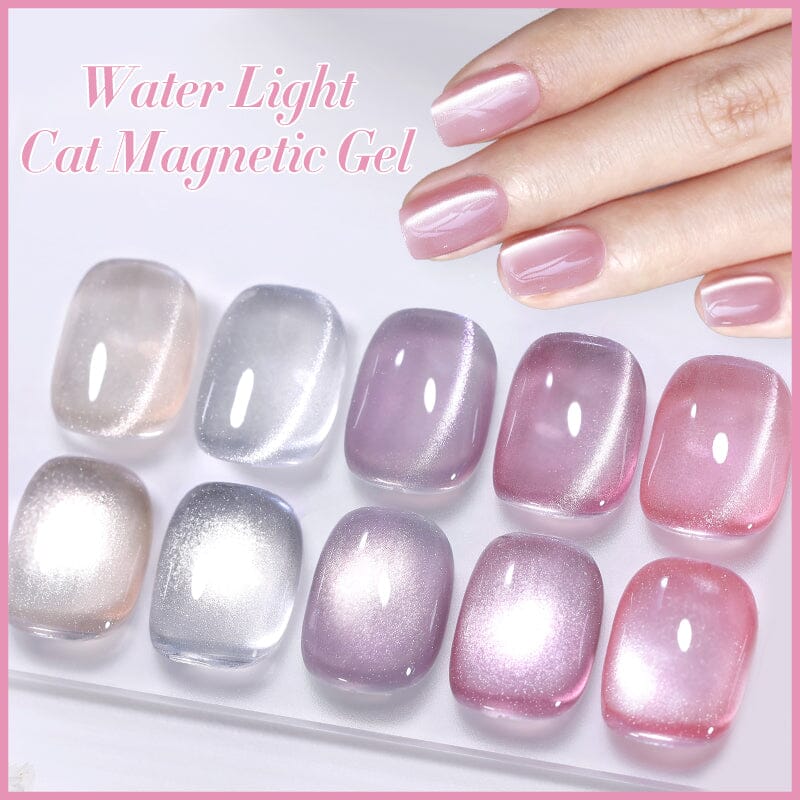 6 Colors Water Light Cat Magnetic Gel Polish Set 10ml Gel Nail Polish BORN PRETTY 