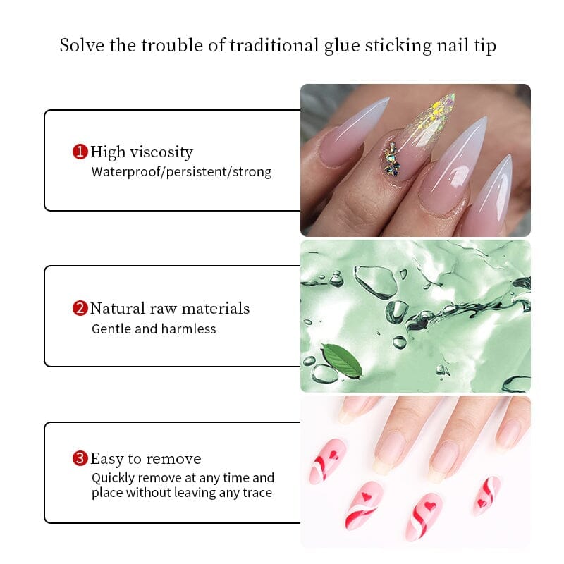 5pcs Clear Double-side Adhesive Tools & Accessories BORN PRETTY 