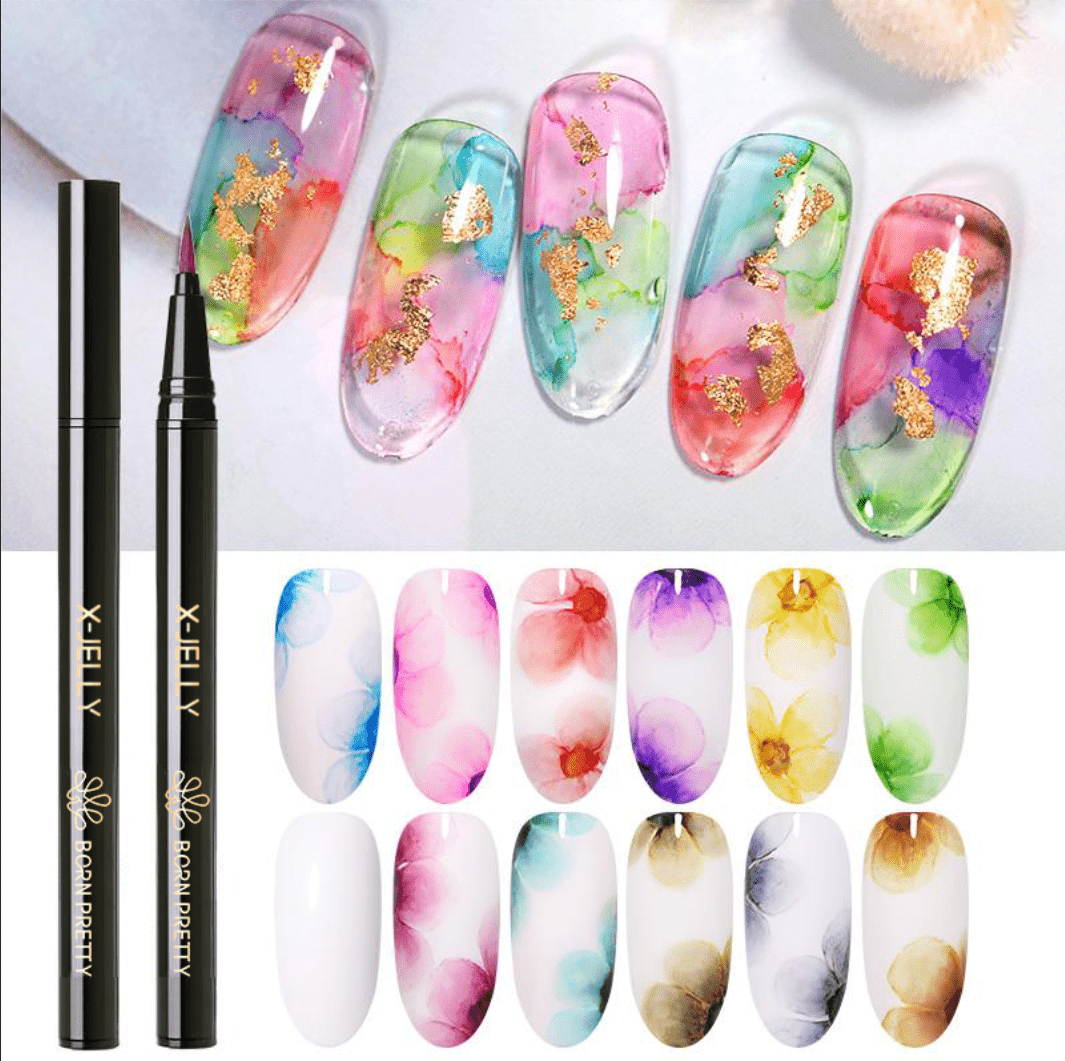 X-jelly Watercolor Nail Painting Pen BORN PRETTY 