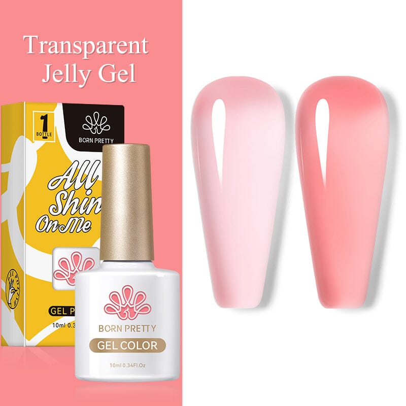 Jelly Nude Gel 10ml JN10 Gel Nail Polish BORN PRETTY 