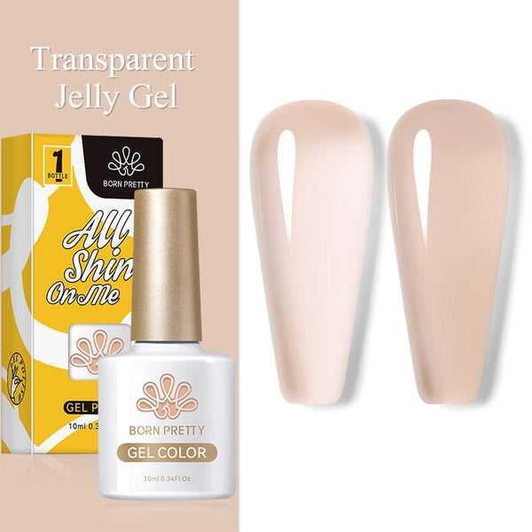 Jelly Nude Gel 10ml JN19 Gel Nail Polish BORN PRETTY 