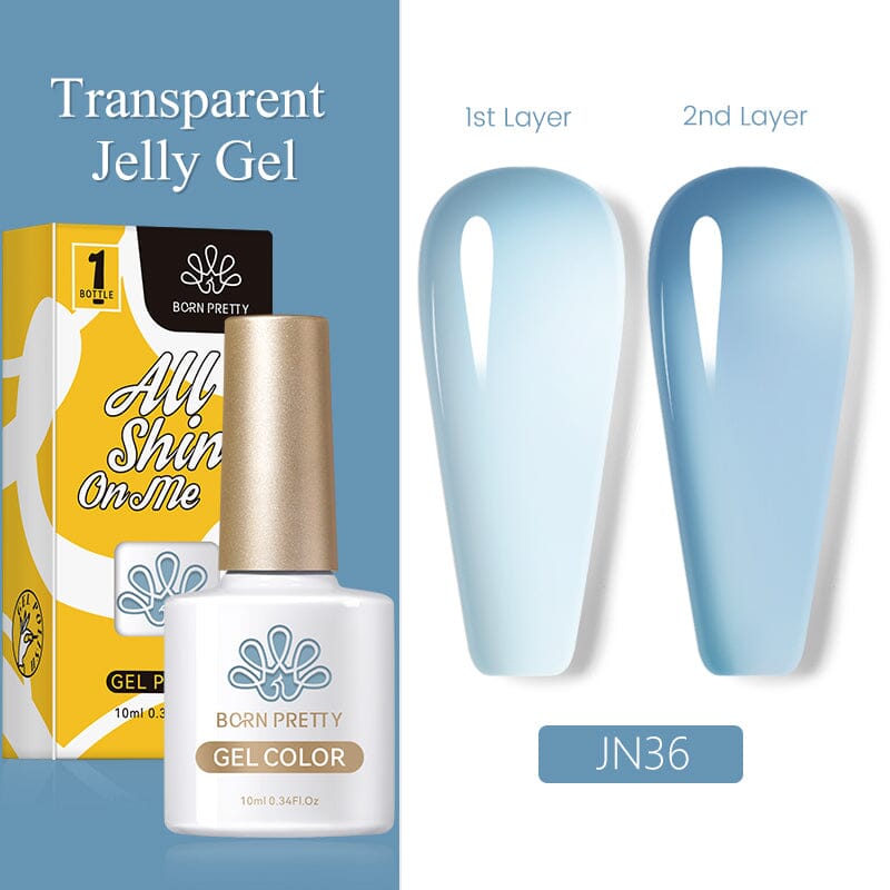 Jelly Nude Gel 10ml Gel Nail Polish BORN PRETTY JN36 