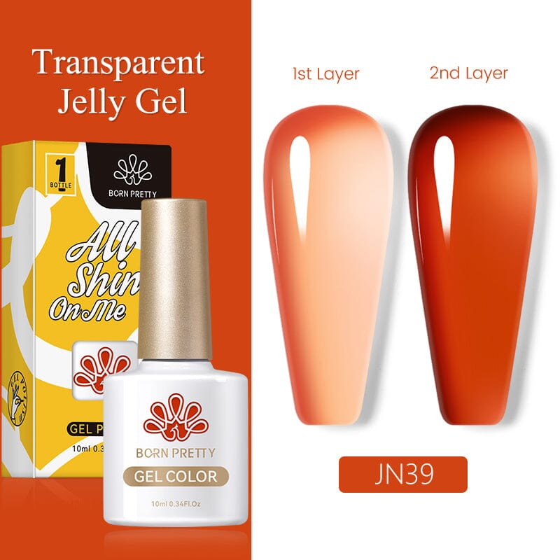 Jelly Nude Gel 10ml Gel Nail Polish BORN PRETTY JN39 