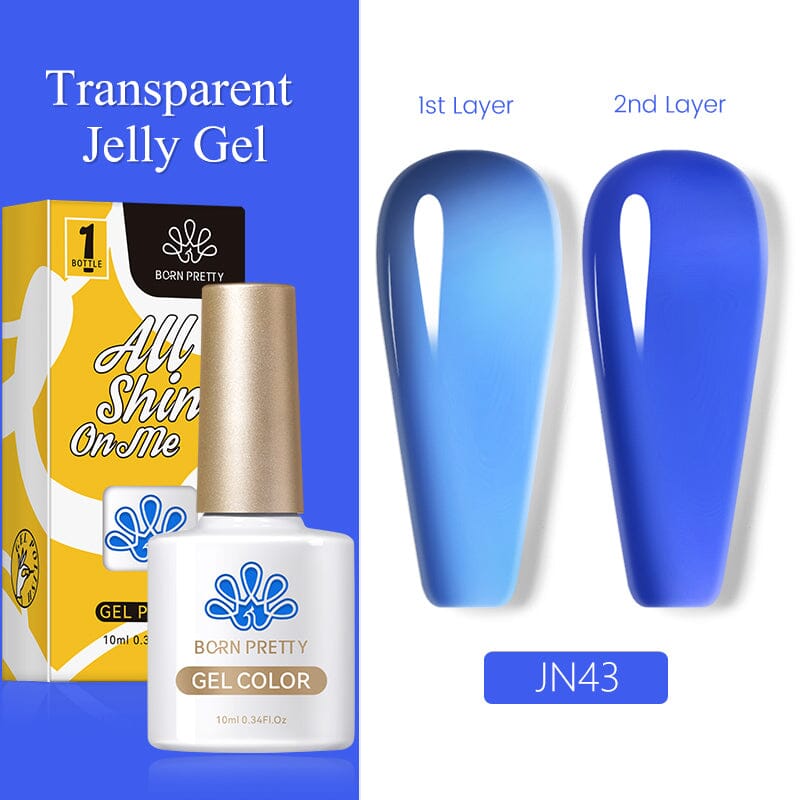 Jelly Nude Gel 10ml Gel Nail Polish BORN PRETTY JN43 