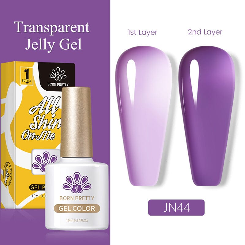 Jelly Nude Gel 10ml Gel Nail Polish BORN PRETTY JN44 