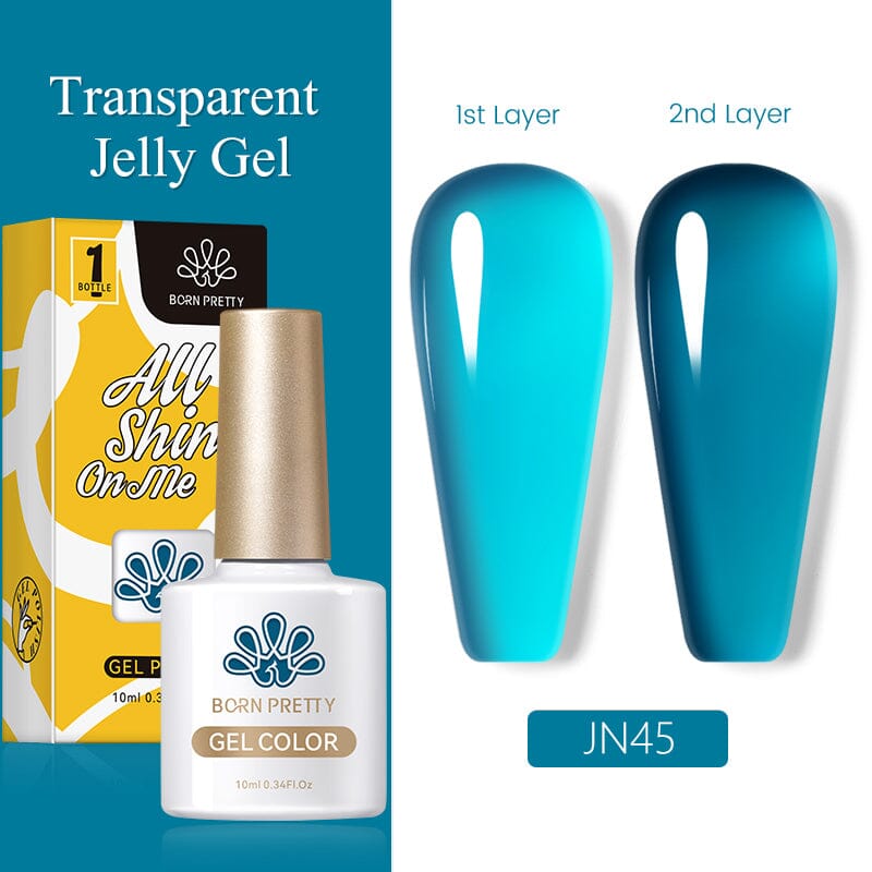 Jelly Nude Gel 10ml Gel Nail Polish BORN PRETTY JN45 