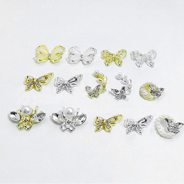 Butterfly Opal Pearly Alloy Nail Decoration Nail Decoration BORN PRETTY 