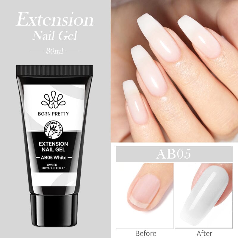 Jelly Nude Nail Extension Gel 30ml Extension Nail Gel BORN PRETTY AB05 
