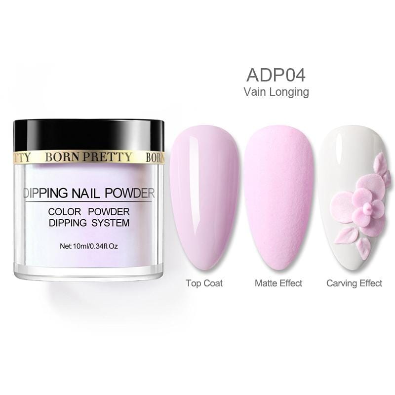 3 in 1 Acrylic Polymer Powder Dipping Nail Powder 10ml Nail Powder BORN PRETTY ADP04 