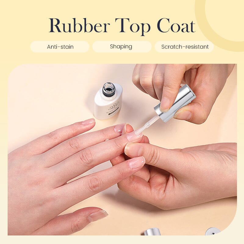 Rubber Top Coat 10ml Base & Top Coat BORN PRETTY 