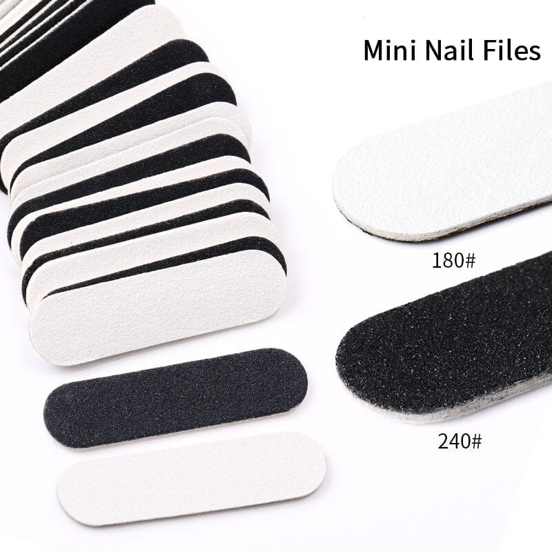 Black & White Mini Nail File Tools & Accessories BORN PRETTY 