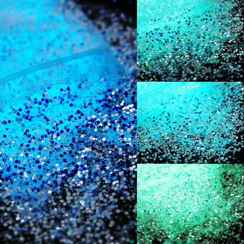 Luminous Nail Powder Glow In The Dark 10g/Bag Nail Powder BORN PRETTY 4 Colors 