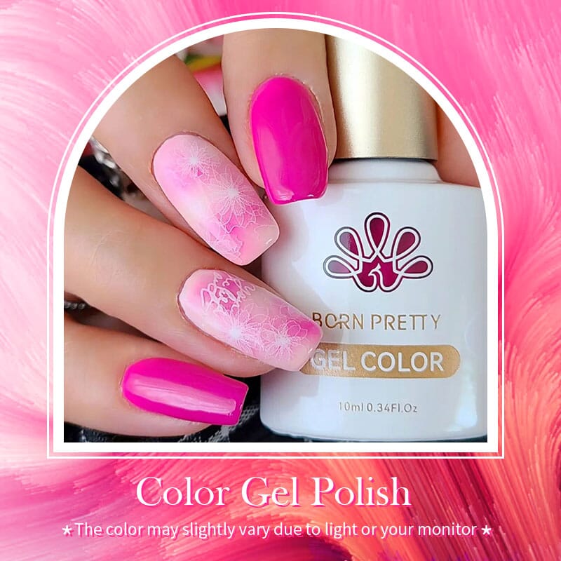 Pink 6 Colors Gel Polish Set 10ml Kits & Bundles BORN PRETTY 