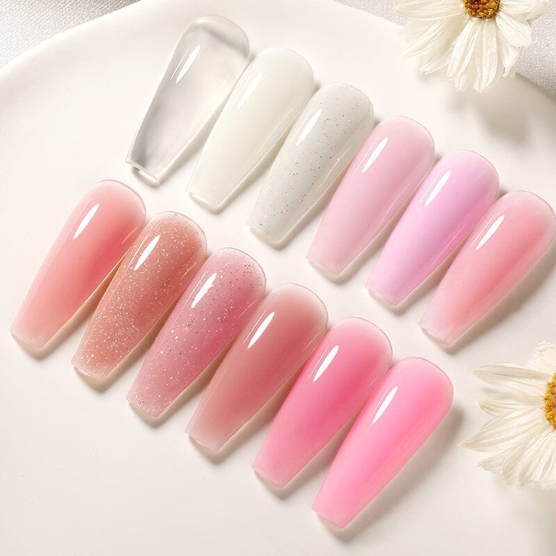 Milky White Extension Nail Gel EG03 30ml Gel Nail Polish BORN PRETTY 