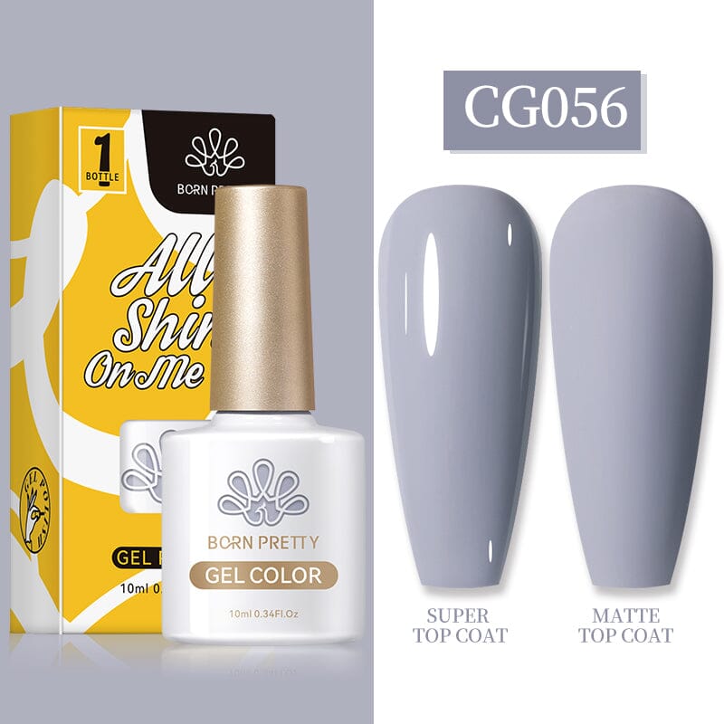 10ml White Gold Series Gel Nail Polish 130 Colors Gel Nail Polish BORN PRETTY CG056 