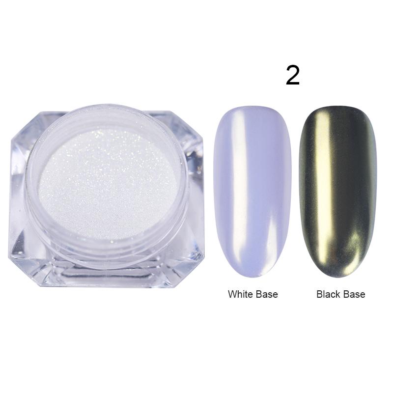 BORN PRETTY Nail Mirror Powder Glitter Chrome Pigment Nail Powder BORN PRETTY 2 