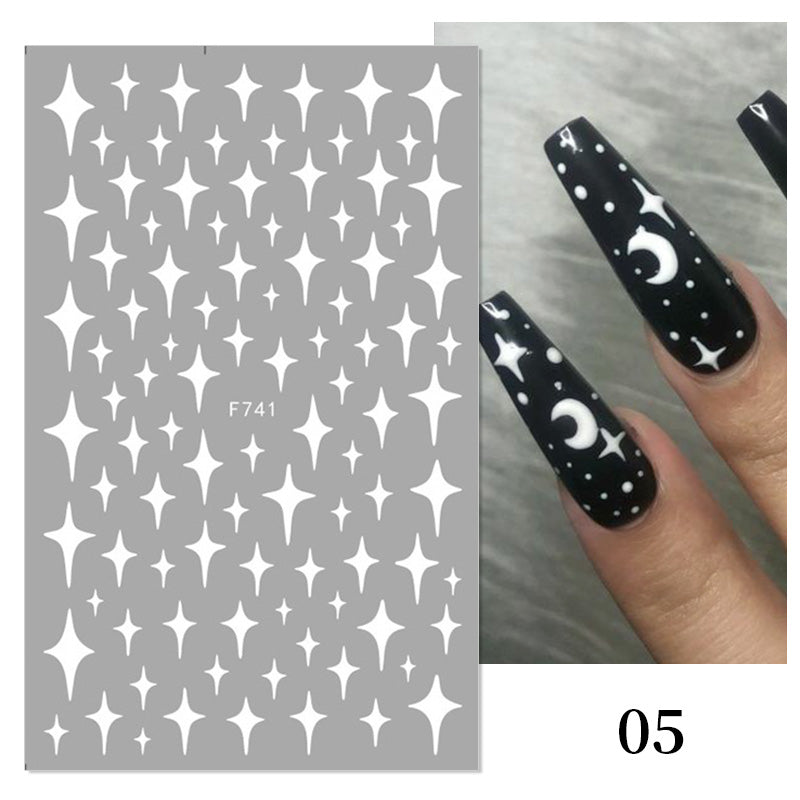 Sticker 5D- ts1903 corazones – Nails Station
