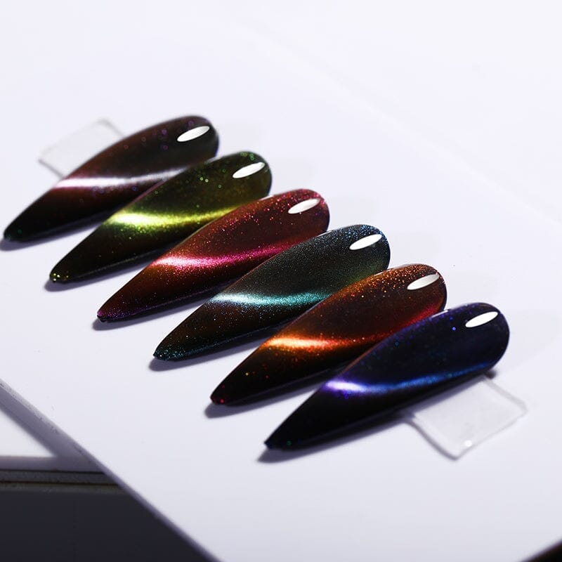 6 Colors Chameleon Cat Magnetic Powder Set Kits & Bundles BORN PRETTY 