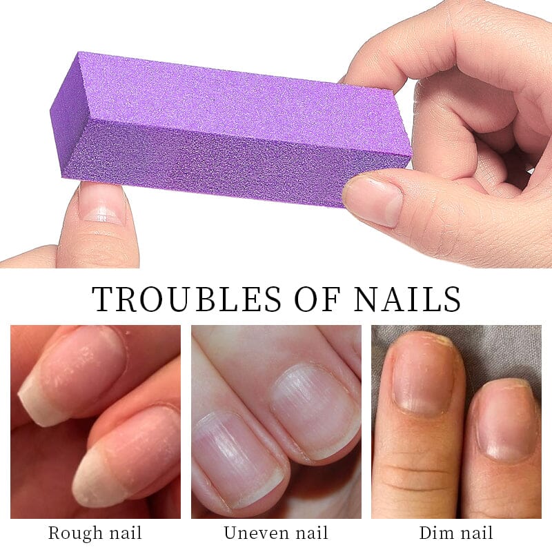 10Pcs Purple Nail Buffer Tools & Accessories BORN PRETTY 