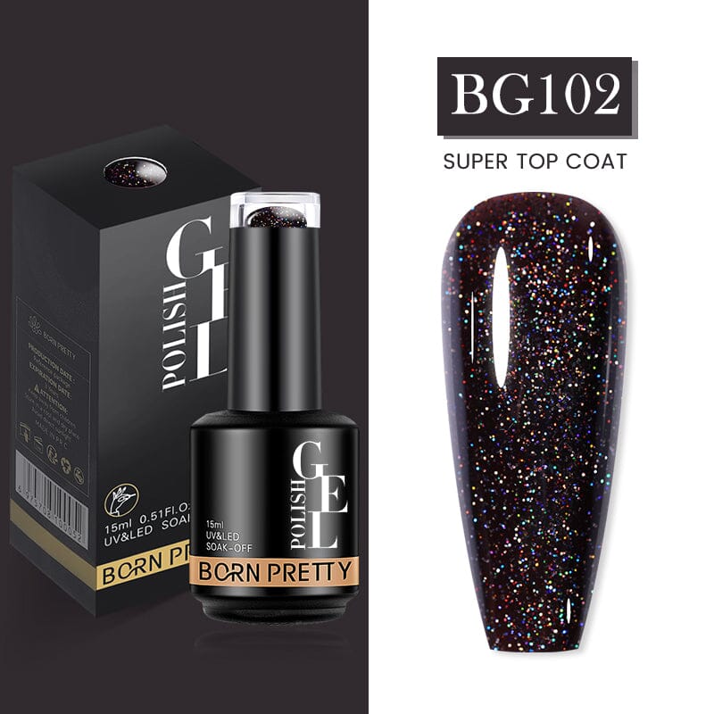 Get Your Sparkle On with MI Fashion Glitter Nail Polish - 2PC Set