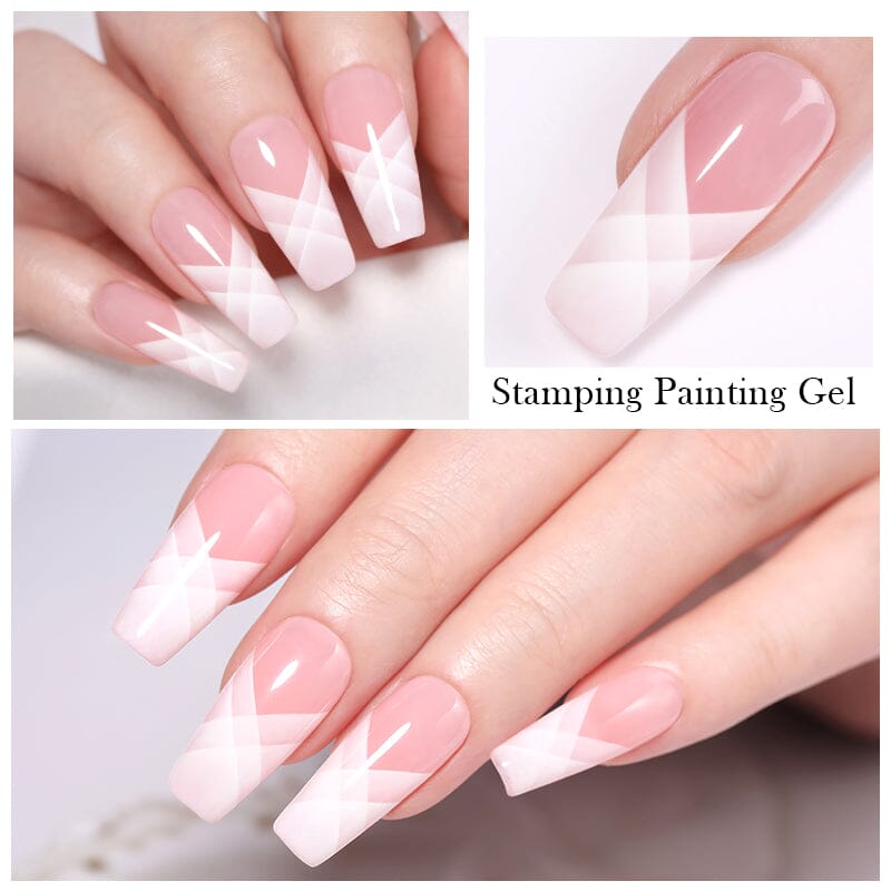 Stamping Painting Gel Stamping Nails BORN PRETTY 