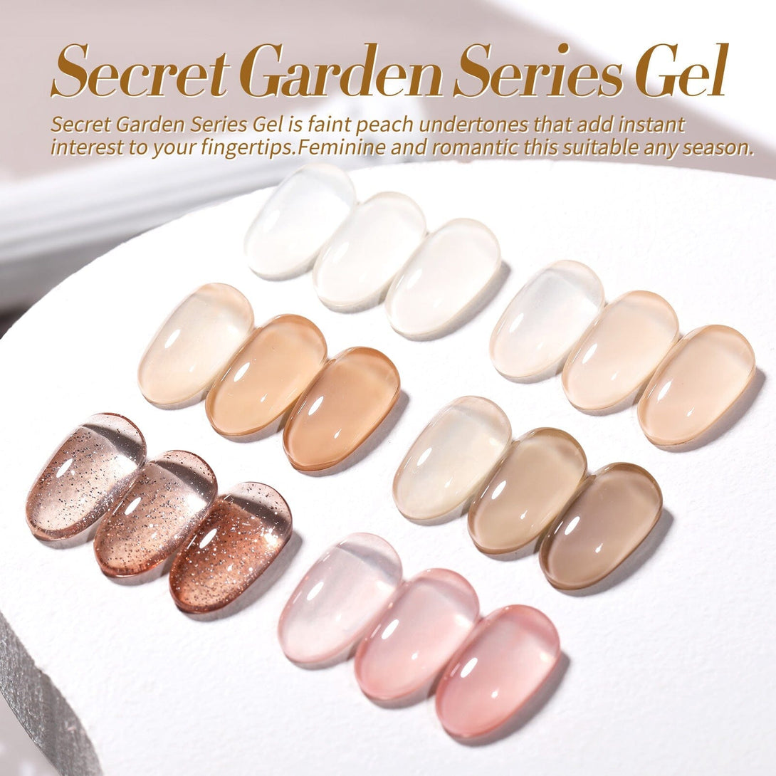 Gel Polish Starter Kit Secret Garden 6 Colors Kits & Bundles BORN PRETTY 