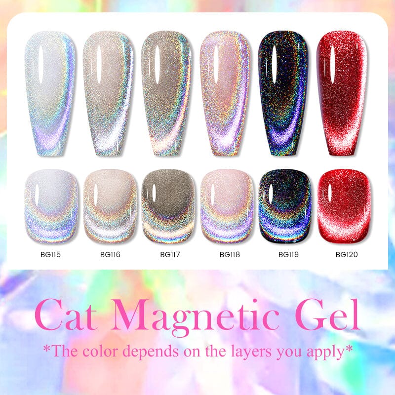 Cat Magnetic Gel Polish 15ml Gel Nail Polish BORN PRETTY 