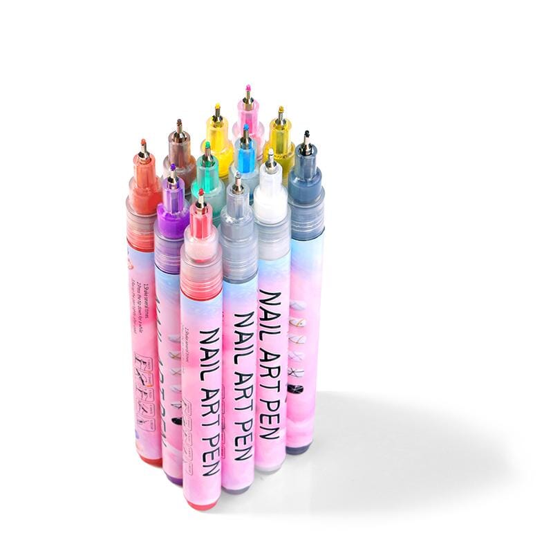Nail Graffiti Pen Tools & Accessories BORN PRETTY 12 Colors 