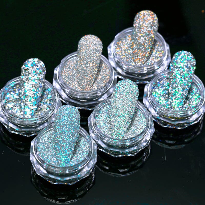 Flash Effect Glitter Sequins Nail Powder Nail Powder BORN PRETTY 