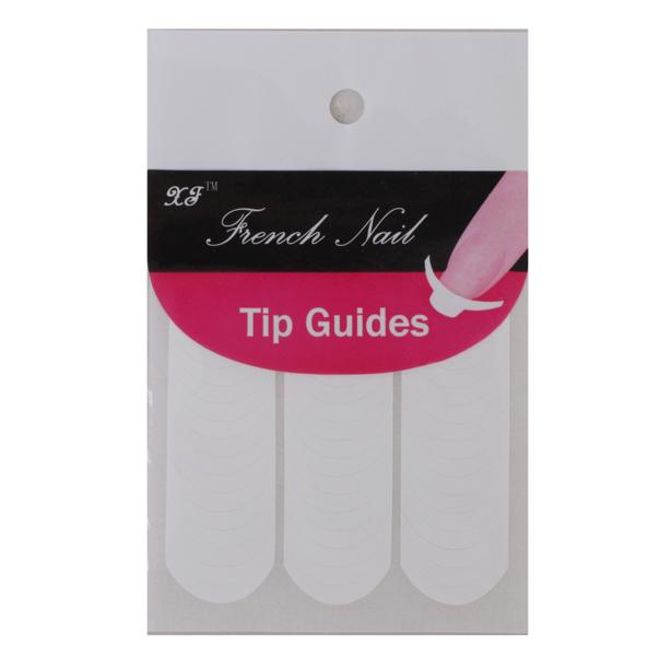 2Pcs French Manicure Nail Tip Guide Strip Nail Tools BORN PRETTY 