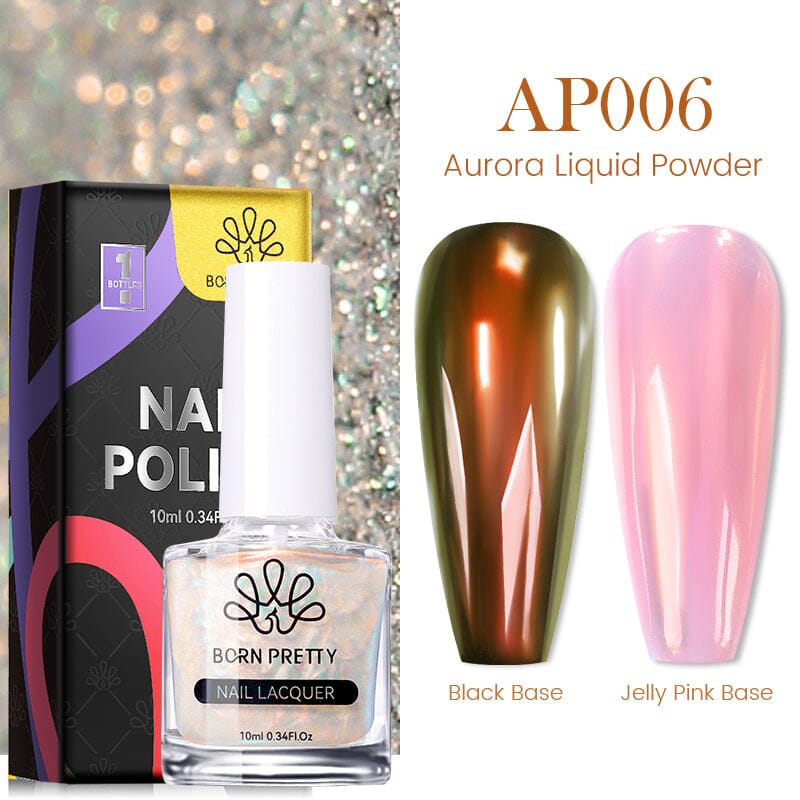 Aurora Liquid Powder 10ml Nail Powder BORN PRETTY AP006 