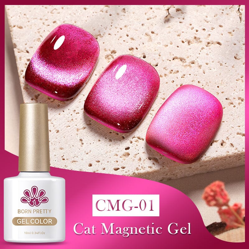 10ml Jelly Amber Cat Magnetic Gel Gel Nail Polish BORN PRETTY CMG-01 