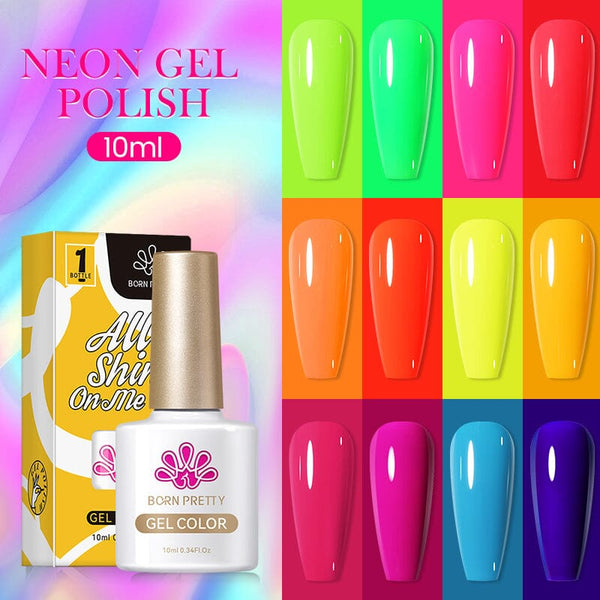 Neon Colors Gel Polish 10ml Gel Nail Polish BORN PRETTY 