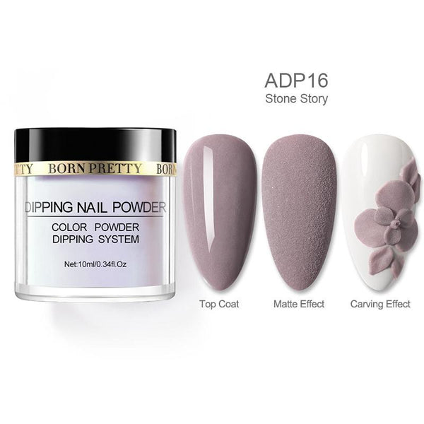 Stone Story BP-ADP16 - 10ml 3 in 1 Polymer Powder Nail Powder BORN PRETTY 