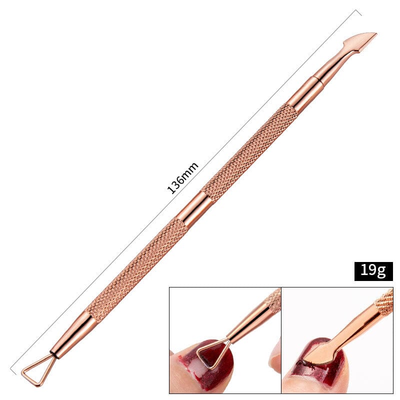 Rose Gold Cuticle Pusher Remover Tools & Accessories BORN PRETTY 01 