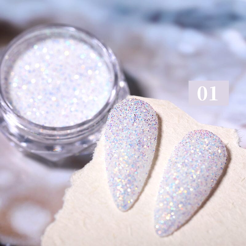 Aurora Reflective Glitter Powder Nail Powder BORN PRETTY 01 