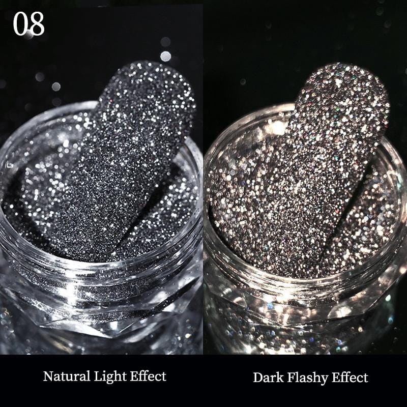 Super Reflective Glitter Nail Powder Nail Powder BORN PRETTY 08 