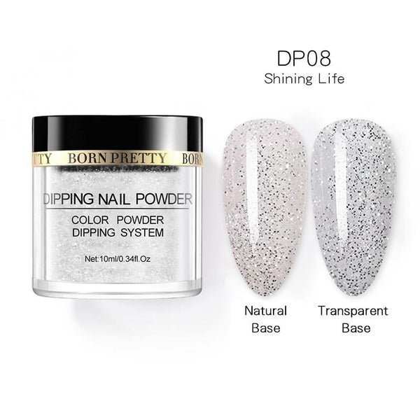 Shining Life BP-DP08 - 10ml Dipping Nail Powder Nail Powder BORN PRETTY 