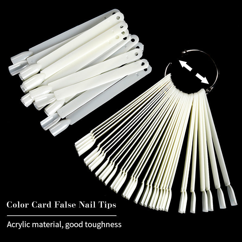 White - 50pcs False Nail Tips for Display Tools & Accessories BORN PRETTY 